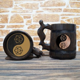 Dungeons & Dragons - Twenty Sided Dice Ying Yang